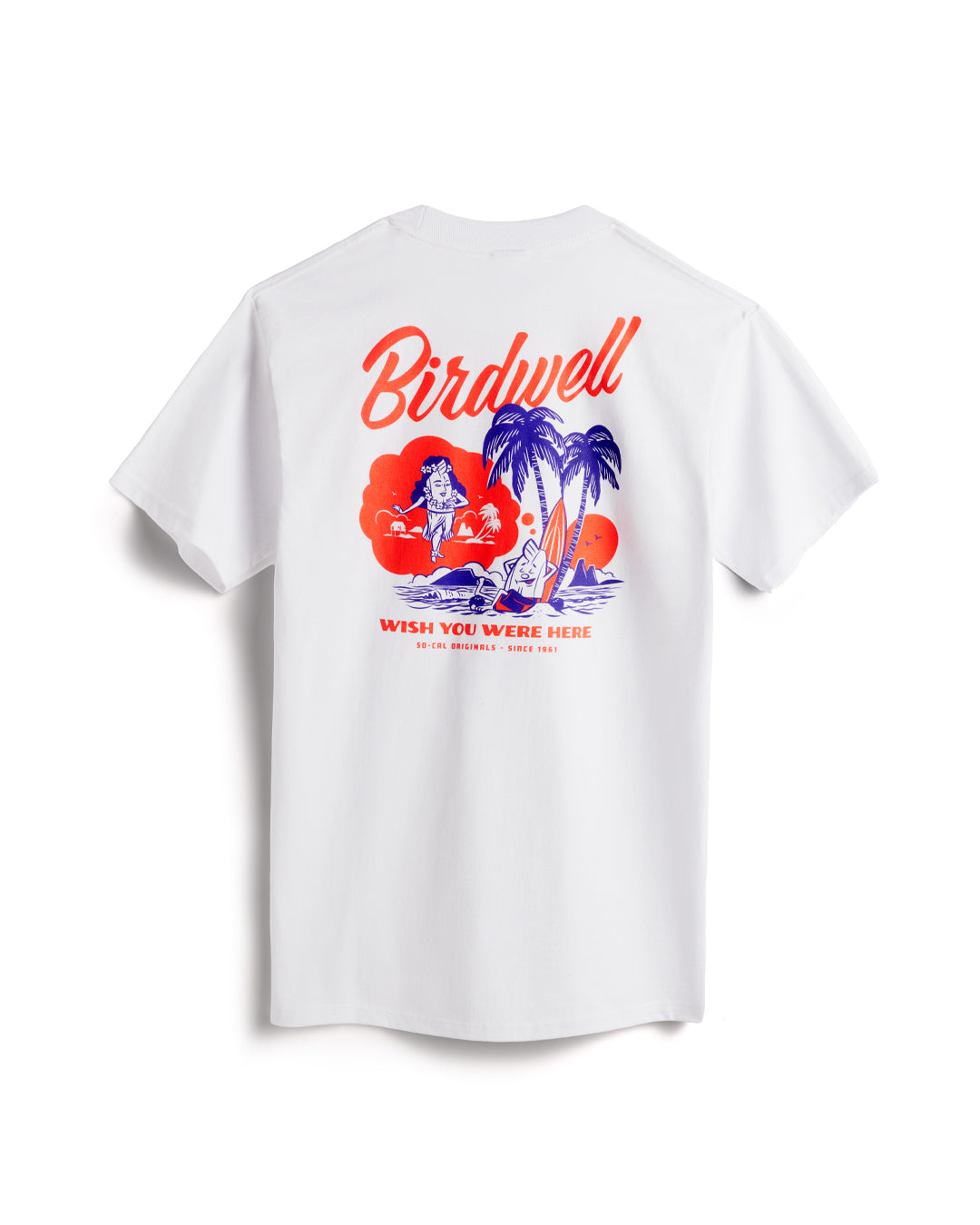 Birdwell Daydreamin' Birdie T-Shirt - White - Sun Diego Boardshop