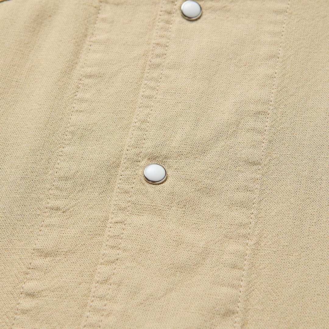 Seager Men's Whippersnapper Short Sleeve Shirt - Dry Hay - Sun Diego Boardshop