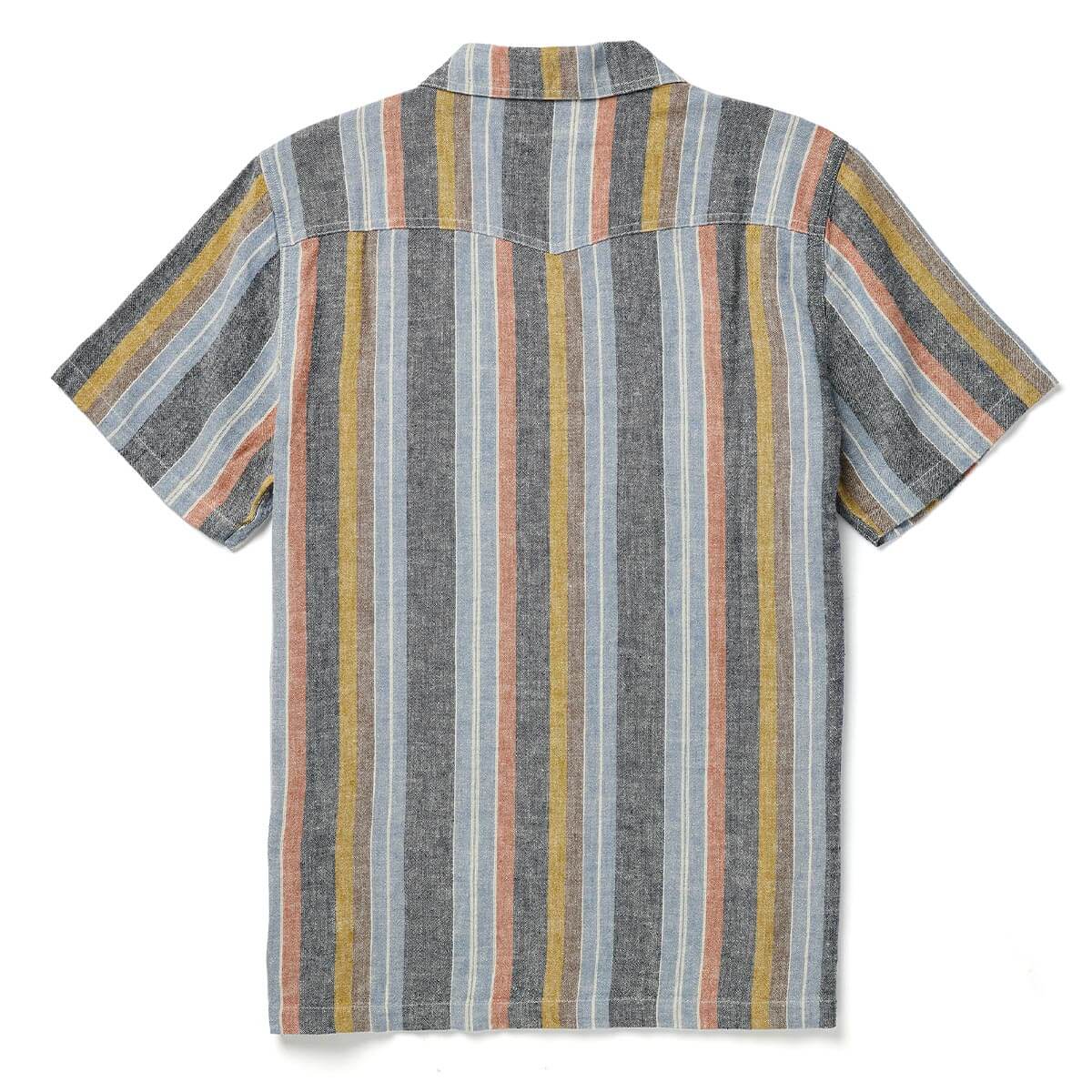 Seager Men's Whippersnapper Short Sleeve Shirt - Washed Stripe