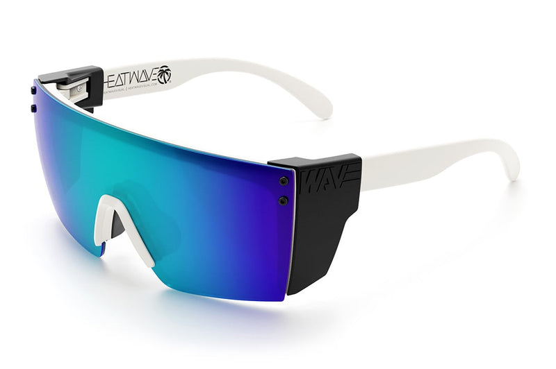 Heat Wave Visual Lazer Face Z87 - White Frame Galaxy Blue - Sun Diego Boardshop