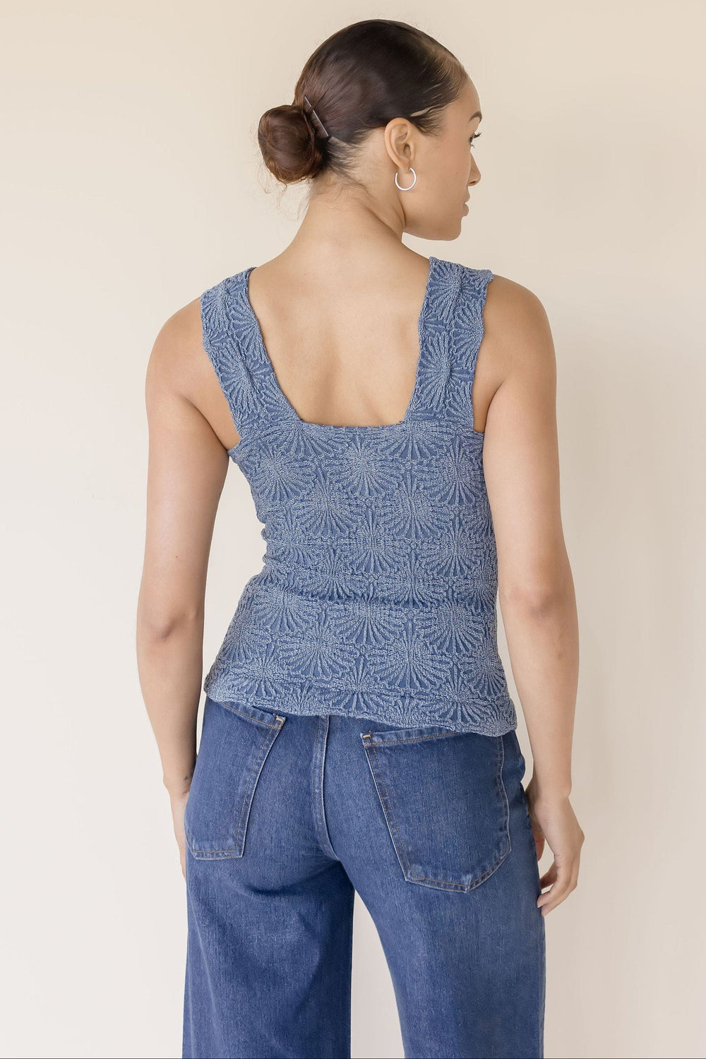 Free People Love Letter Cami - Indigo Pura - Sun Diego Boardshop