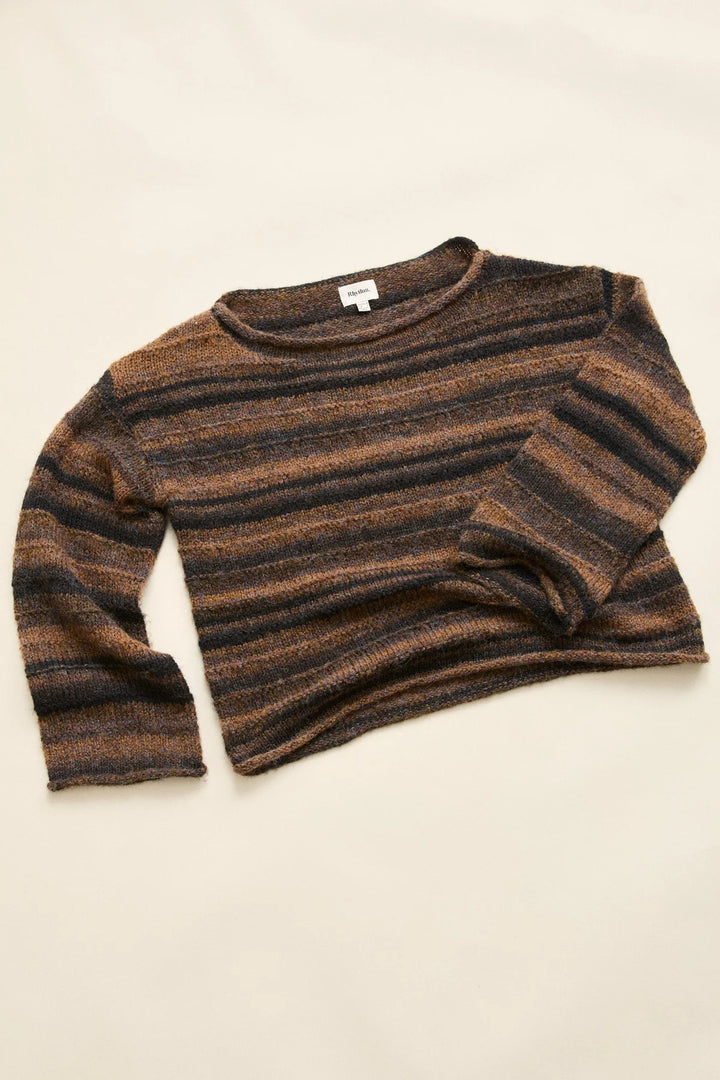 Rhythm Baklava Knit Long Sleeve - Espresso - Sun Diego Boardshop