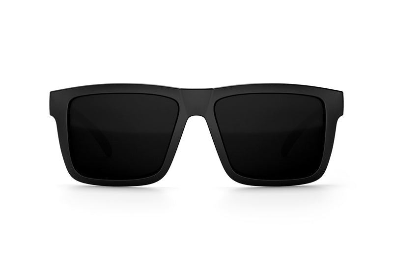 Heat Wave Visual XL VISE Z87 Sunglasses - BLACK FRAME/ ULTRA BLACK LENS - Sun Diego Boardshop