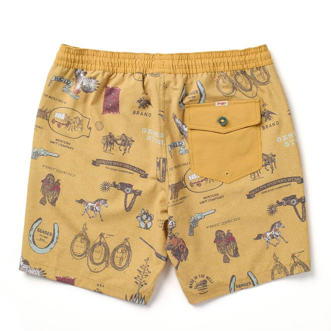 Seager Men's Yuma Hybrid Shorts - Bronze