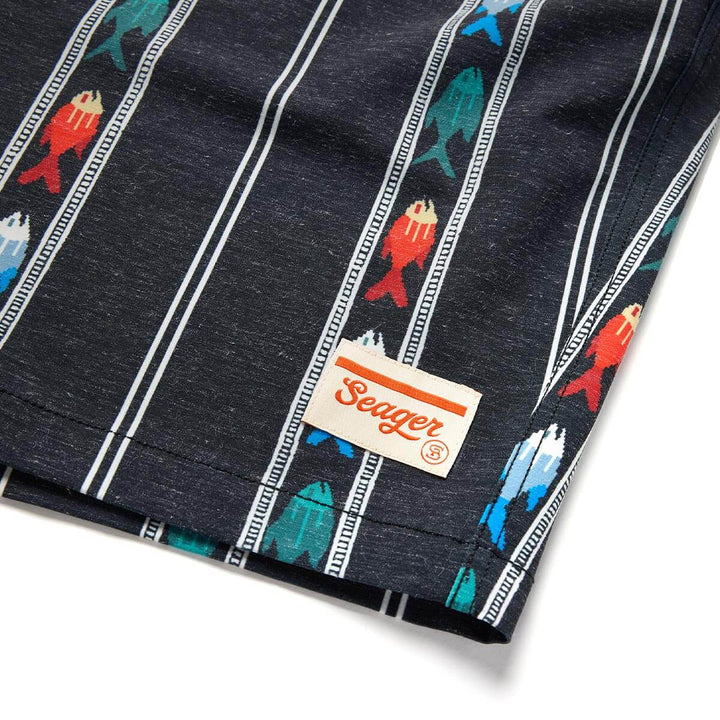 Seager Men's Yuma Hybrid Shorts - Upstream Black