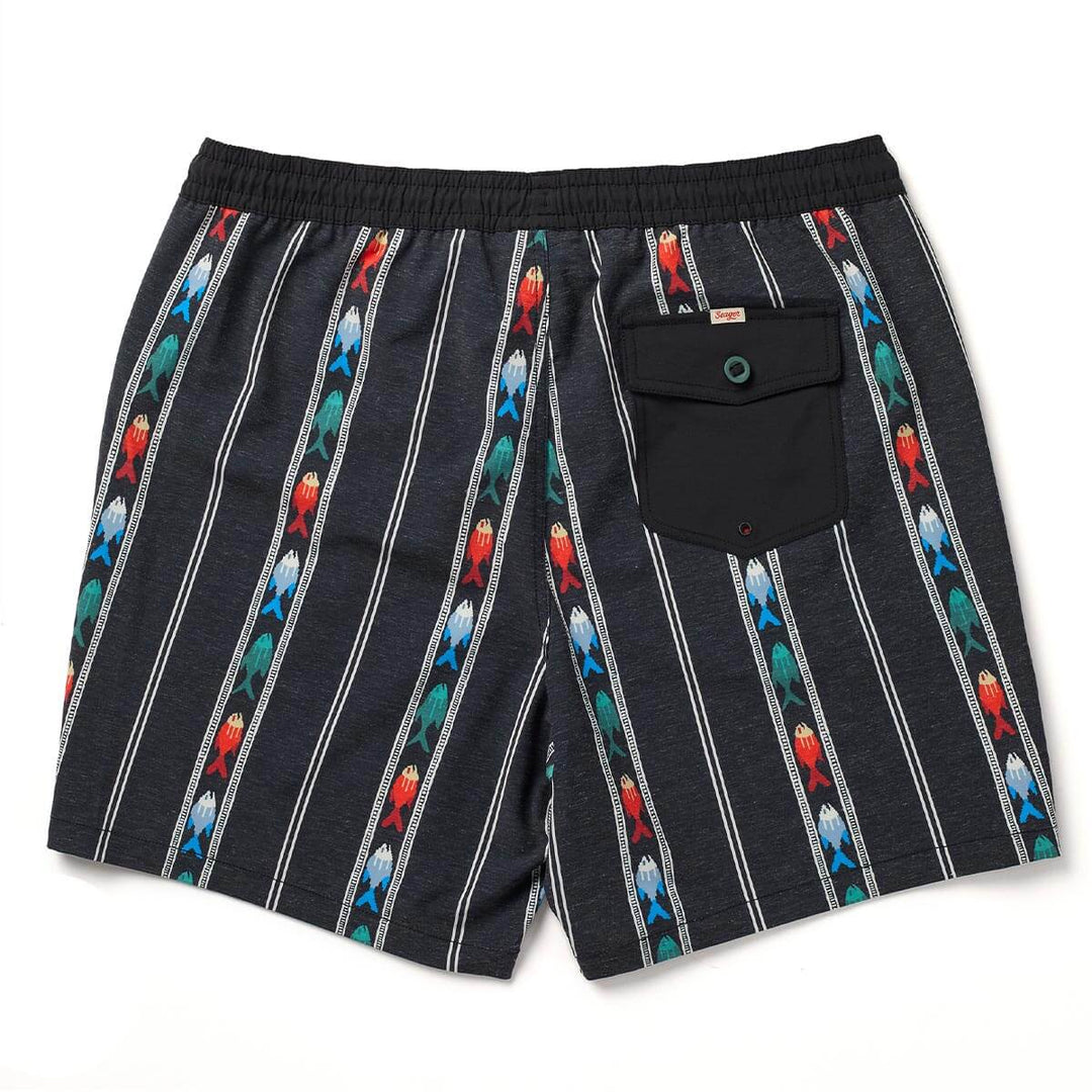 Seager Men's Yuma Hybrid Shorts - Upstream Black