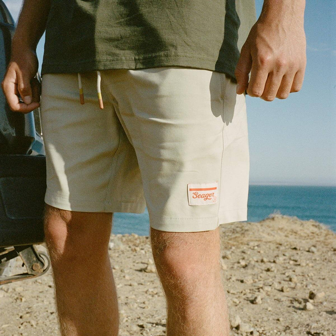 Seager Men's Yuma Nylon Shorts - Tidal Foam - Sun Diego Boardshop