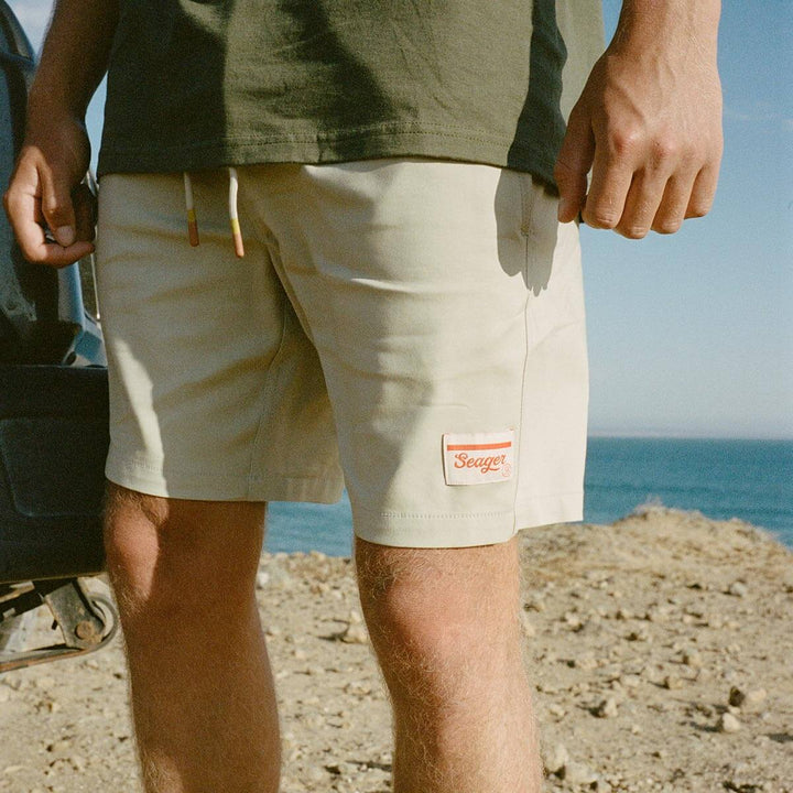 Seager Men's Yuma Nylon Shorts - Tidal Foam - Sun Diego Boardshop
