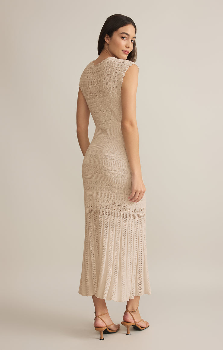 Z-Supply Marsella Crochet Midi Dress - SEA SALT - Sun Diego Boardshop