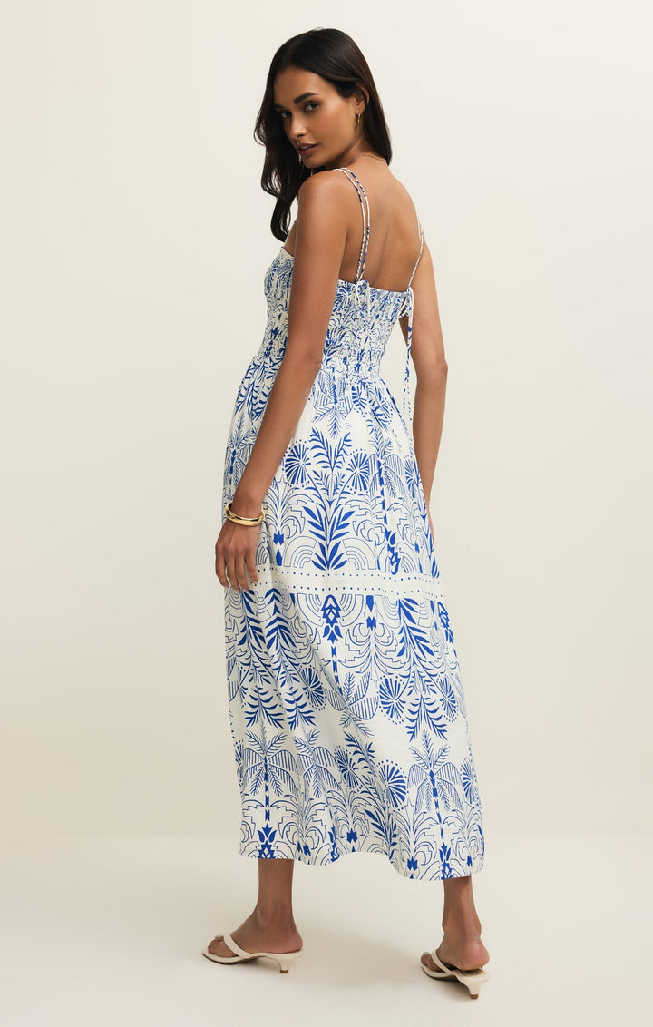 Z-Supply Women's Nadine Palm Dress - Nautical - Sun Diego Boardshop