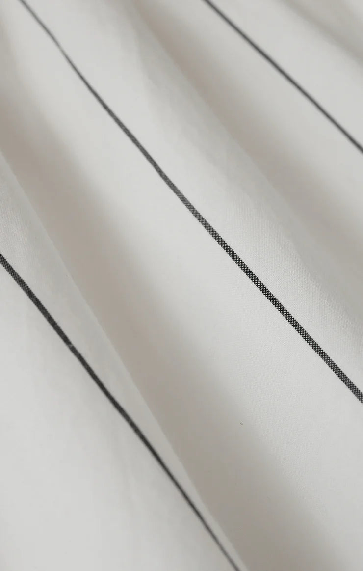 Z-Supply Bayside Stripe Maxi Dress - White - Sun Diego Boardshop