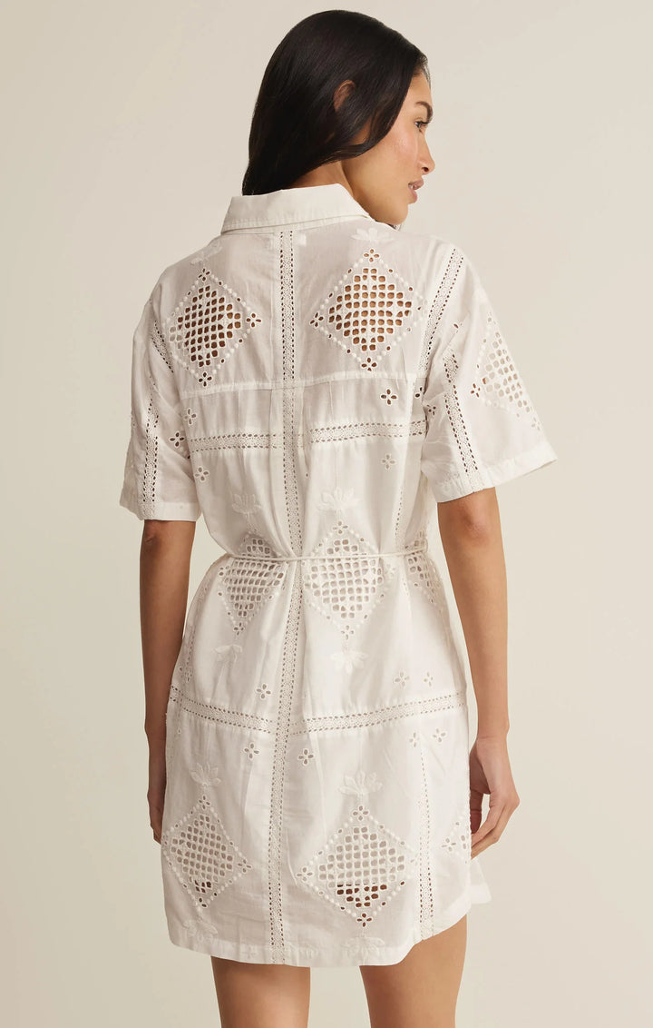 Z-Supply Women's Annabelle Eyelet Dress - White