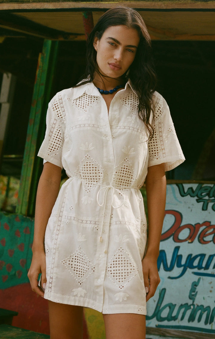 Z-Supply Women's Annabelle Eyelet Dress - White