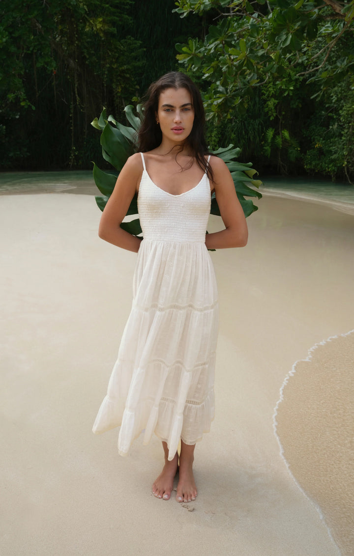 Z-Supply Women's Behati Eyelet Midi Dress - White