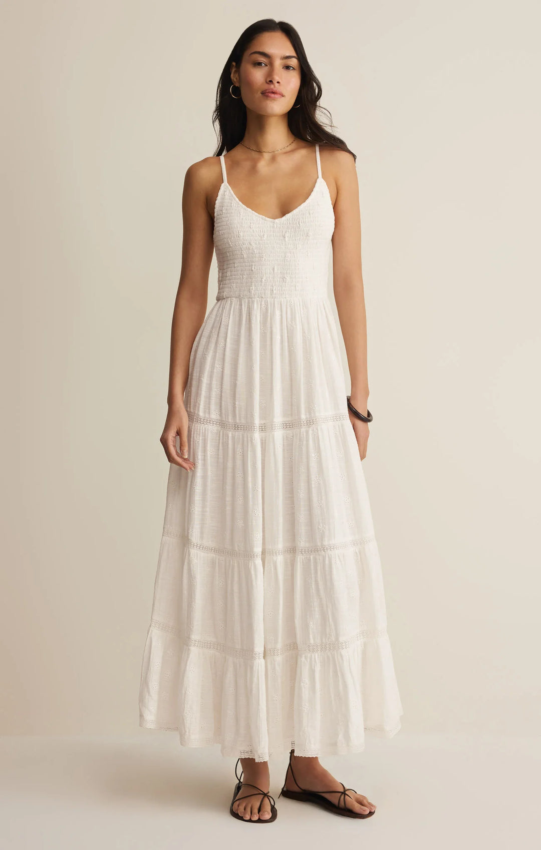 Z-Supply Women's Behati Eyelet Midi Dress - White