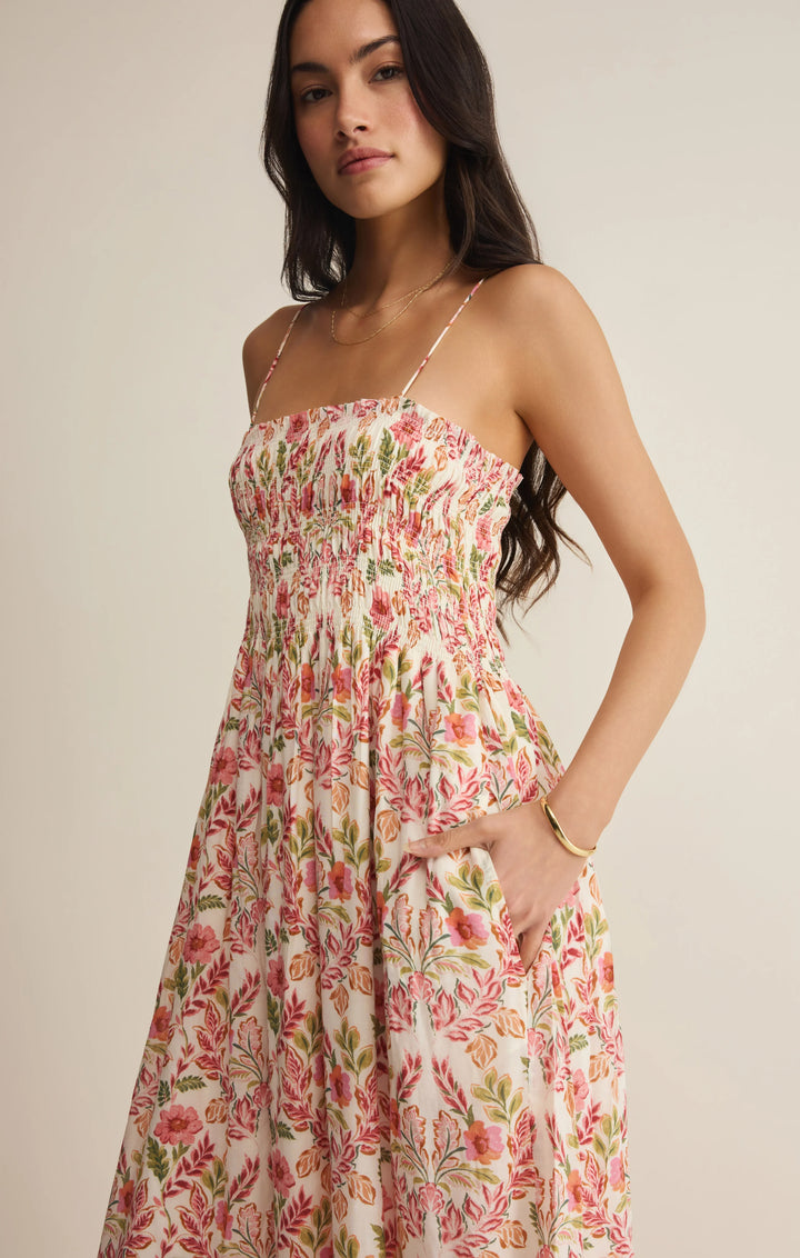 Z Supply Women's Cornelia Ami Floral Maxi Dress - Multi - Sun Diego Boardshop