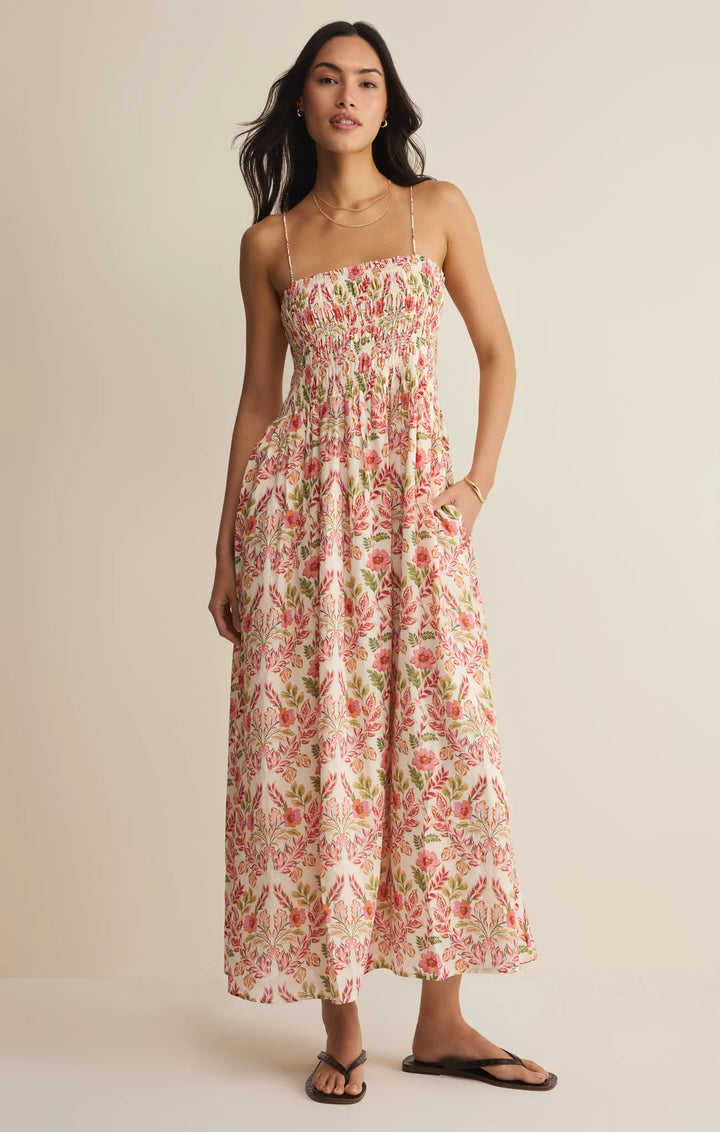 Z Supply Women's Cornelia Ami Floral Maxi Dress - Multi - Sun Diego Boardshop