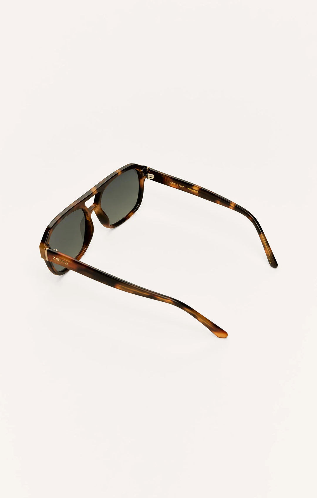 Z-Supply Women's After Hour Polarized Sunglasses - Dark Tort-Gradient Polarized