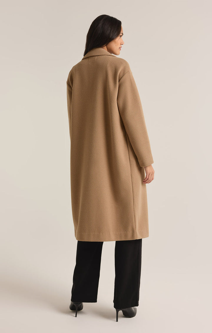 Z-Supply Mason Knit Coat - CLASSIC CAMEL - Sun Diego Boardshop