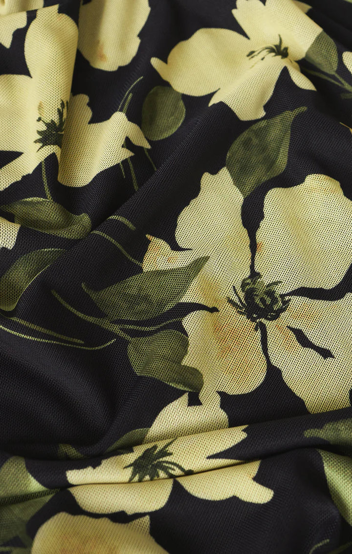 Z-Supply Eda Ren Floral Mesh Maxi Skirt - Sunnyside - Sun Diego Boardshop