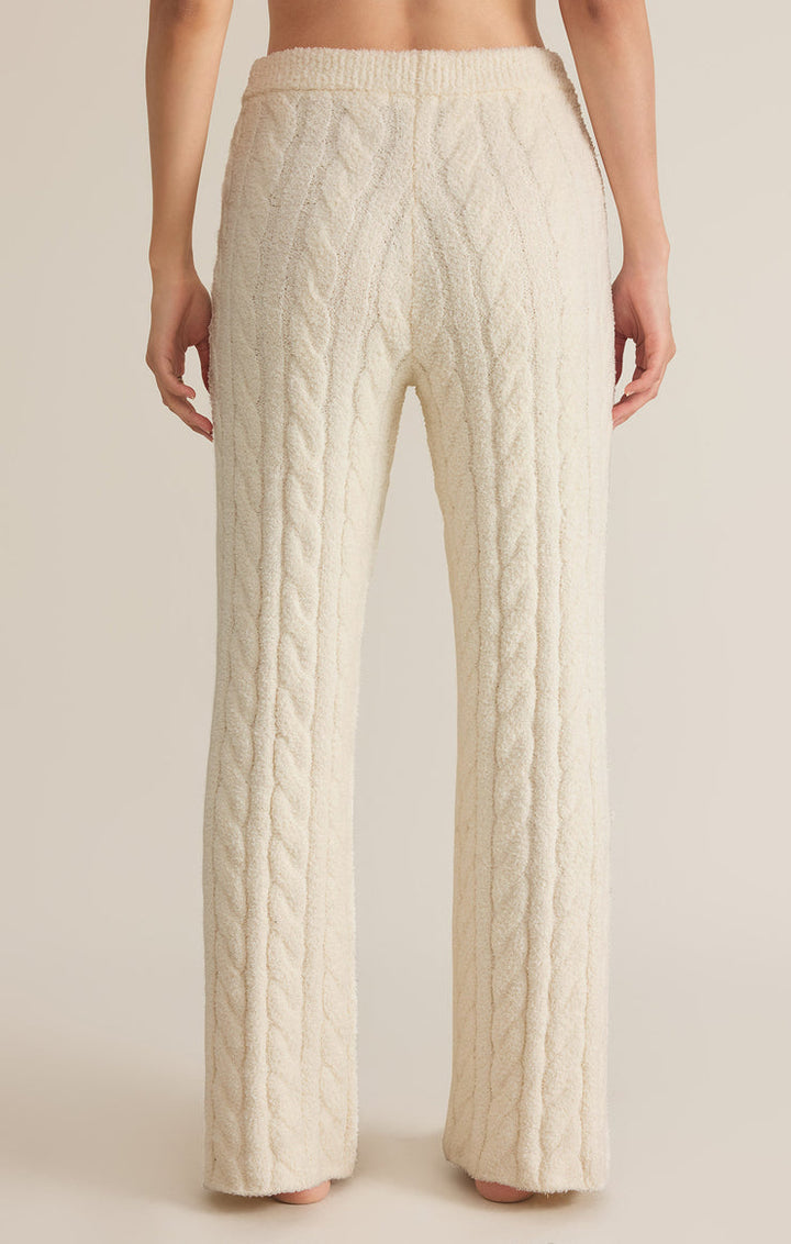 Z-Supply Paige Cable Knit Pant - SEA SALT - Sun Diego Boardshop