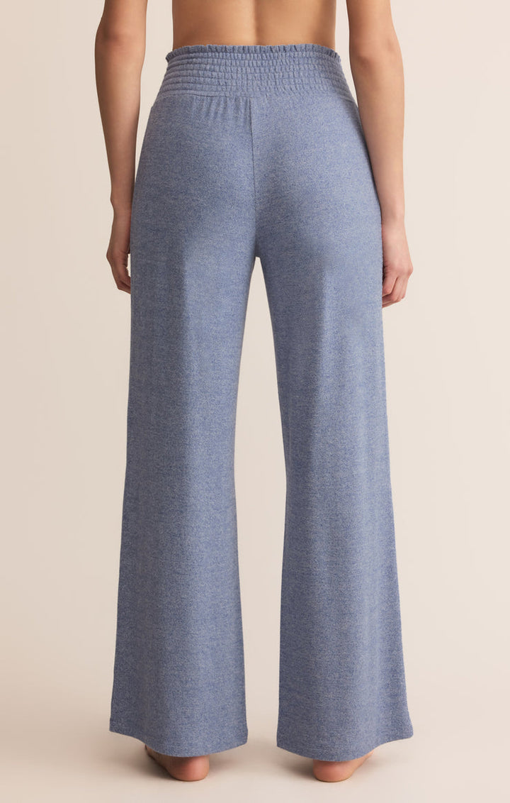 Z-Supply Dawn Smocked Pant - Blue Velvet - Sun Diego Boardshop