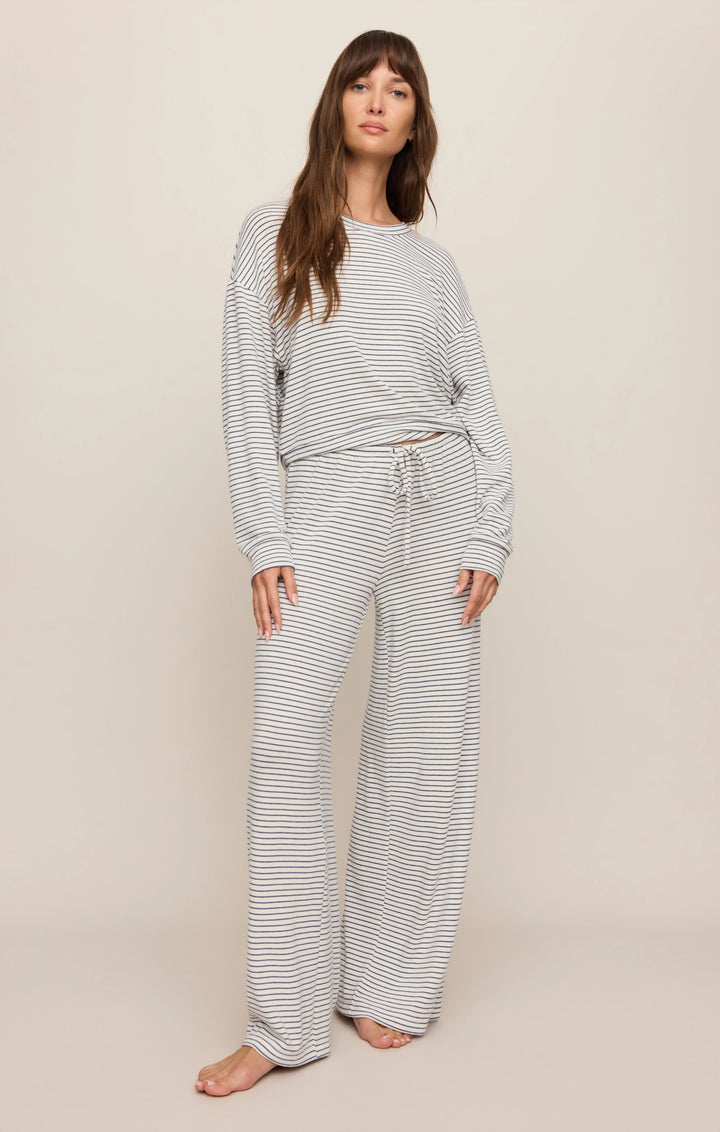 Z-Supply Women's Classic Stripe Pant - Eclipse - Sun Diego Boardshop