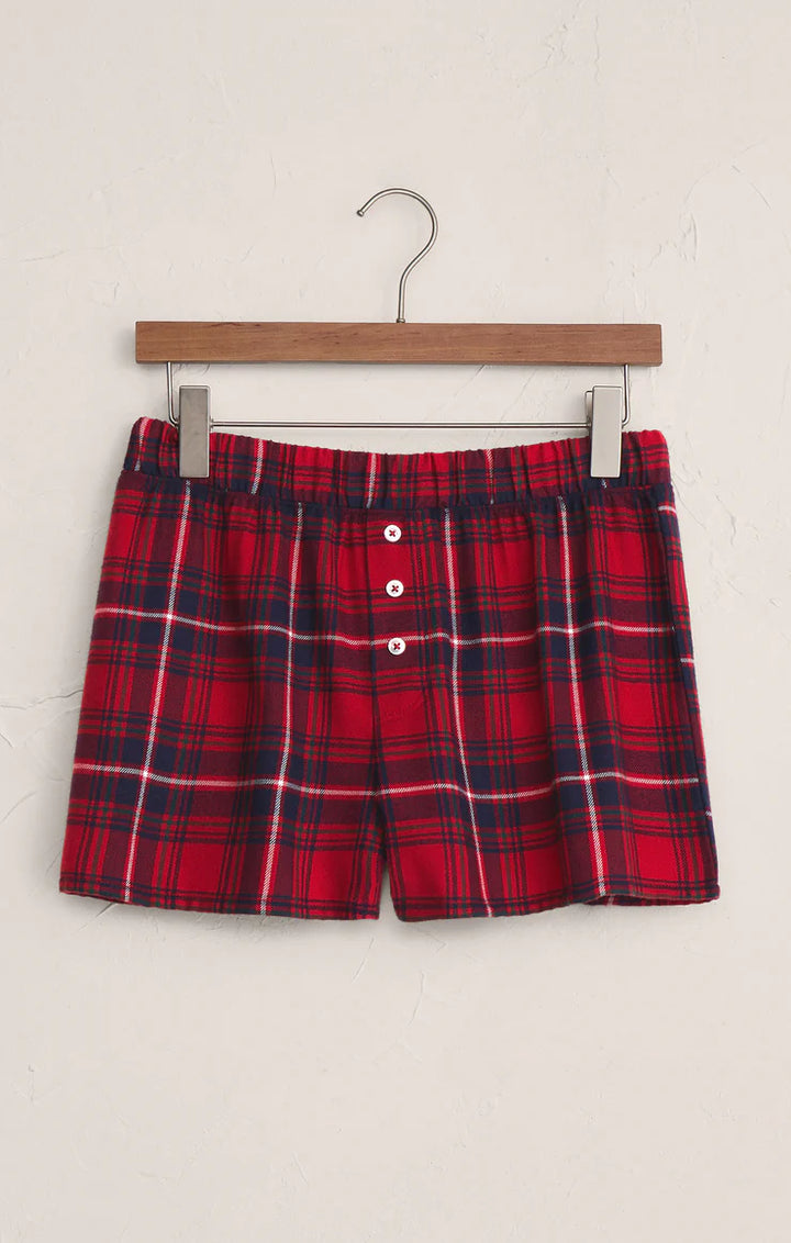 Z-Supply Boyfriend Boxer - Haute Red - Sun Diego Boardshop