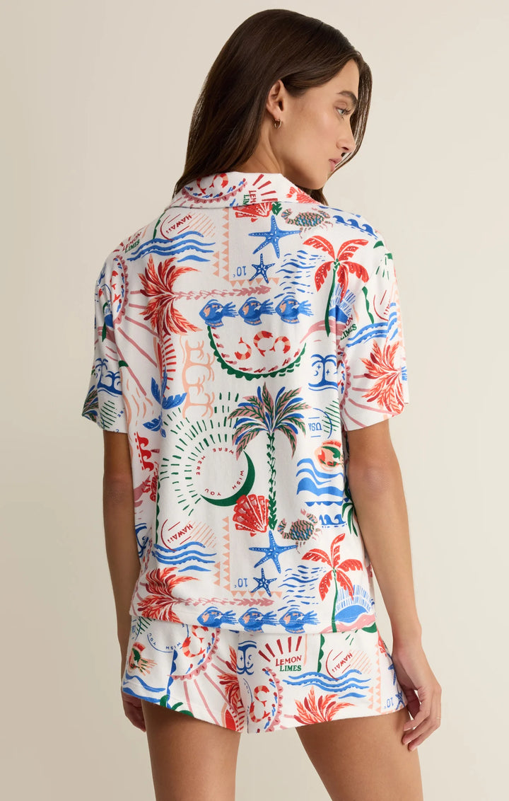 Z Supply Women's Beach Days Getaway Top - White - Sun Diego Boardshop
