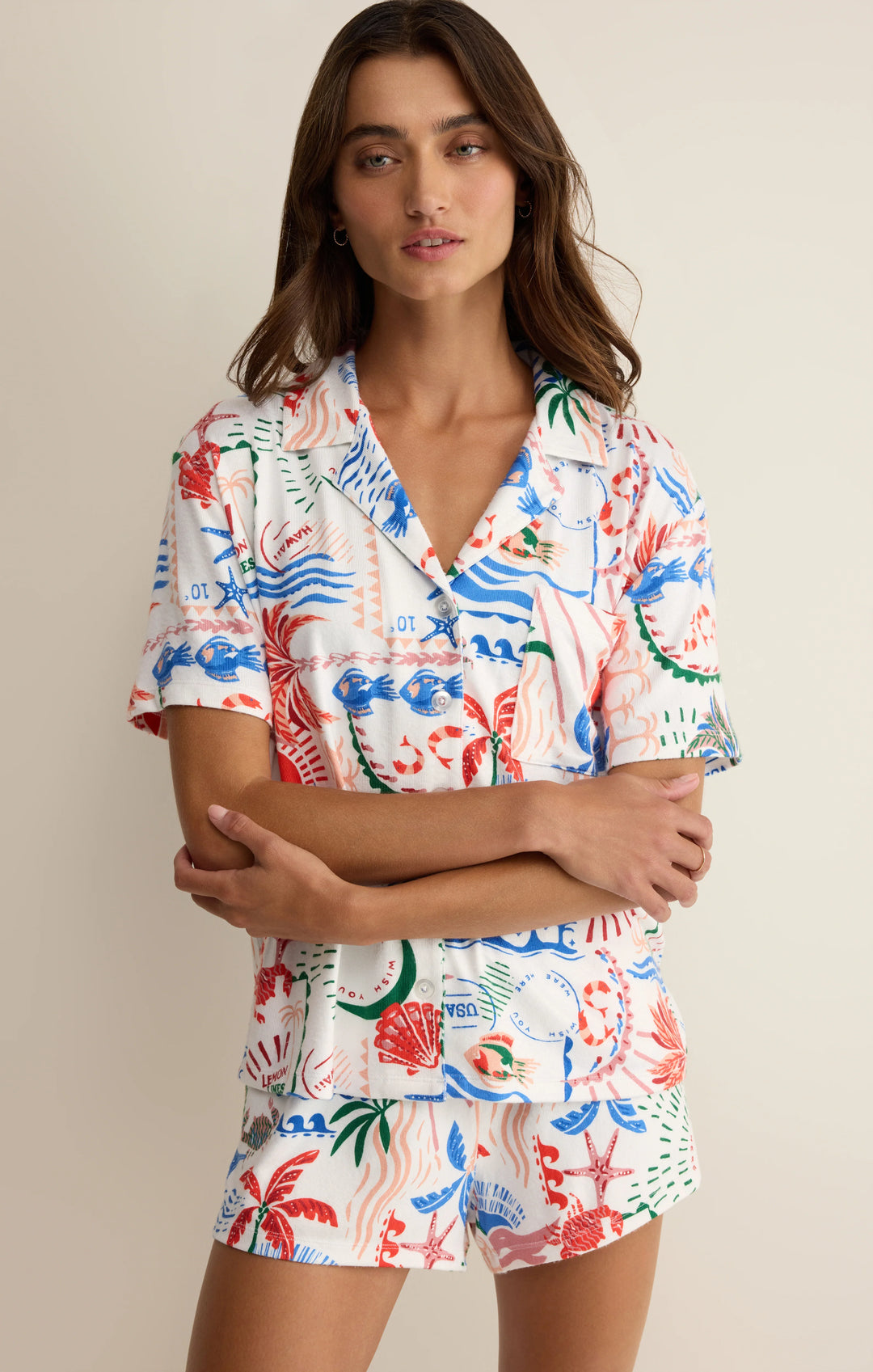 Z Supply Women's Beach Days Getaway Top - White - Sun Diego Boardshop