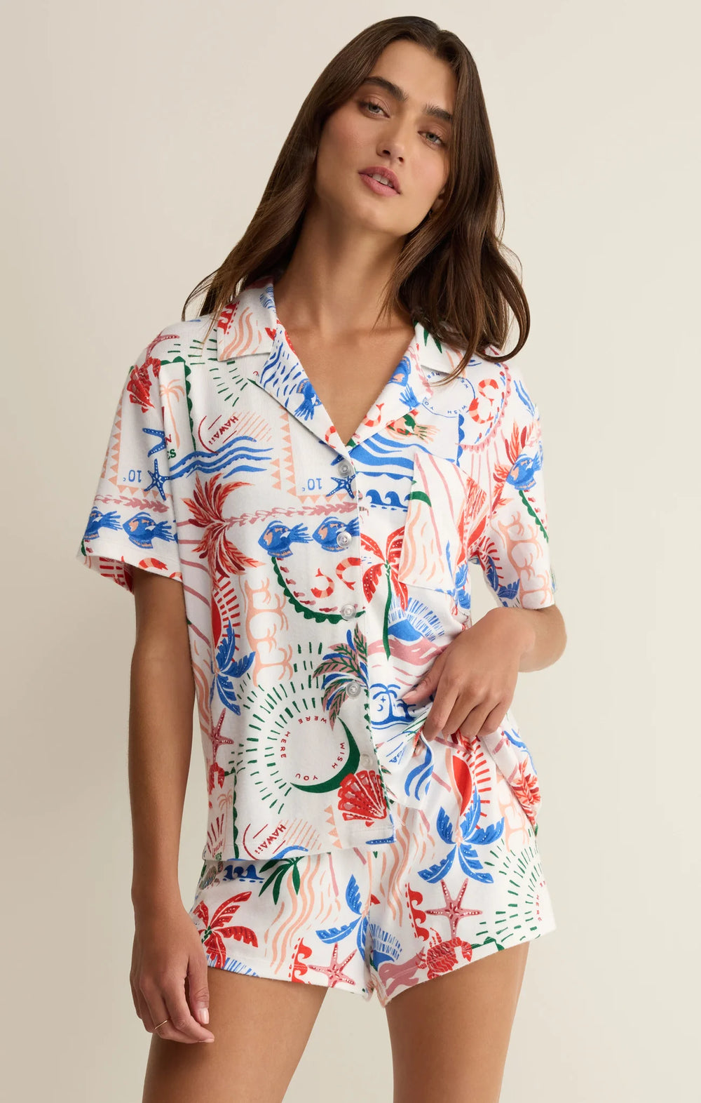 Z Supply Women's Beach Days Getaway Top - White - Sun Diego Boardshop