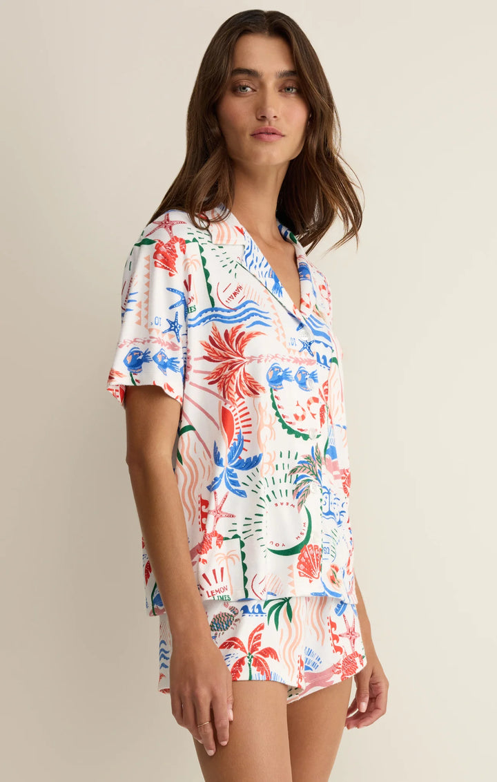 Z Supply Women's Beach Days Getaway Top - White - Sun Diego Boardshop
