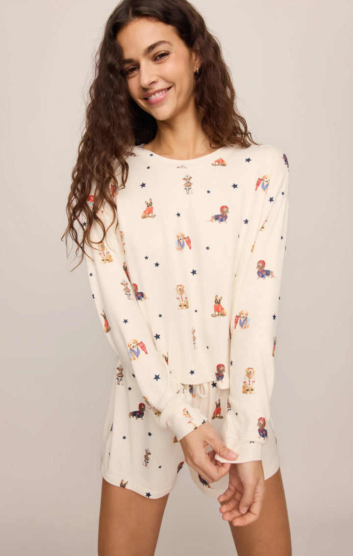 Z-Supply Women's Team Player Long Sleeve Top - Sandstone - Sun Diego Boardshop