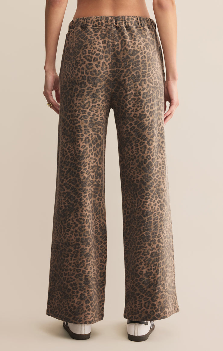 Z-Supply Hunter Knit Leopard Pant - Desert Tan - Sun Diego Boardshop