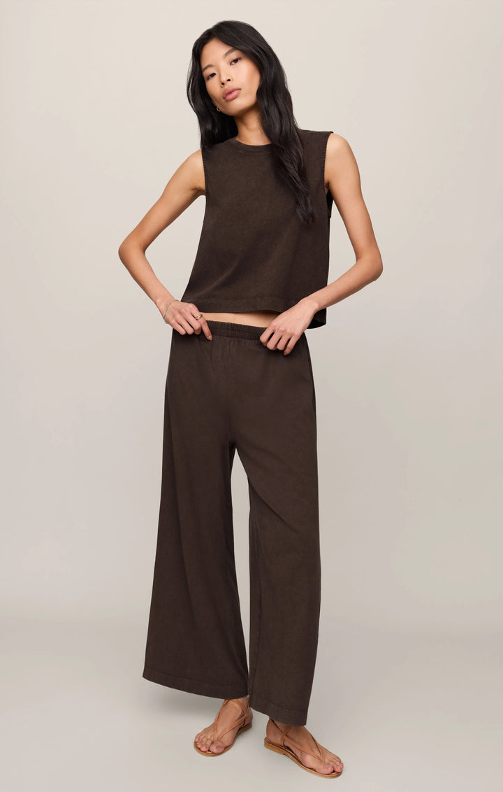 Z-Supply Women's Scout Jersey Pant - Dark Chocolate