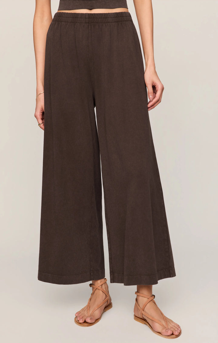 Z-Supply Women's Scout Jersey Pant - Dark Chocolate