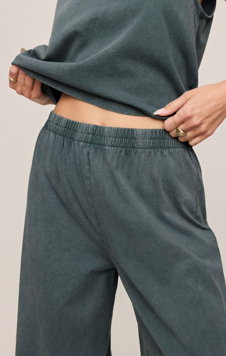 Z-Supply Women's Scout Jersey Pant - Emerald Cove - Sun Diego Boardshop