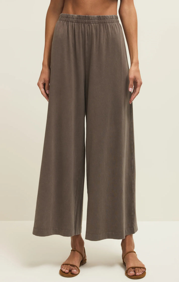 Z Supply Women's Scout Jersey Pant - Perfectly Taupe - Sun Diego Boardshop