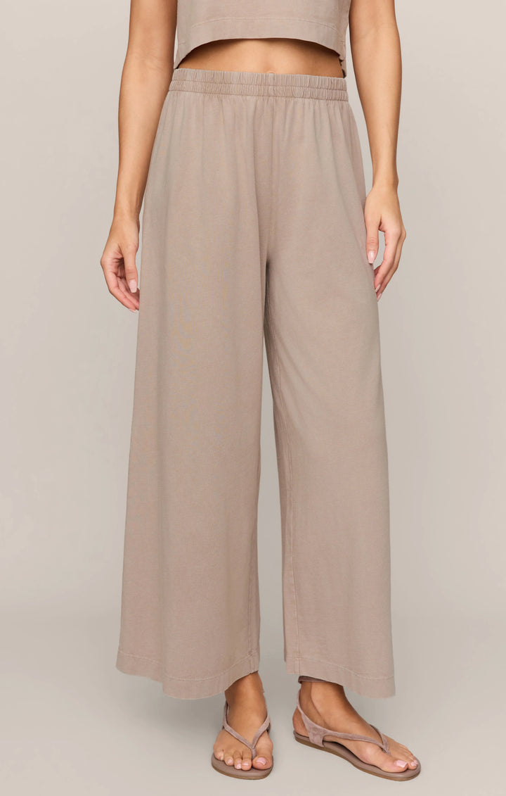 Z-Supply Women's Scout Jersey Pant - Stone Gray