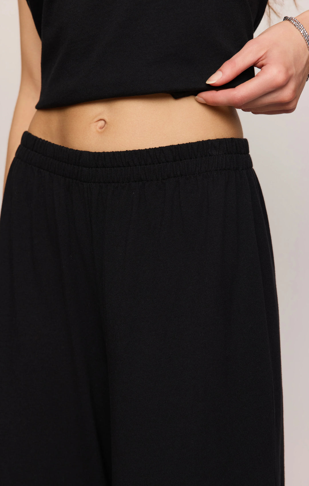 Z-Supply Women's Scout Jersey Pant - True Black
