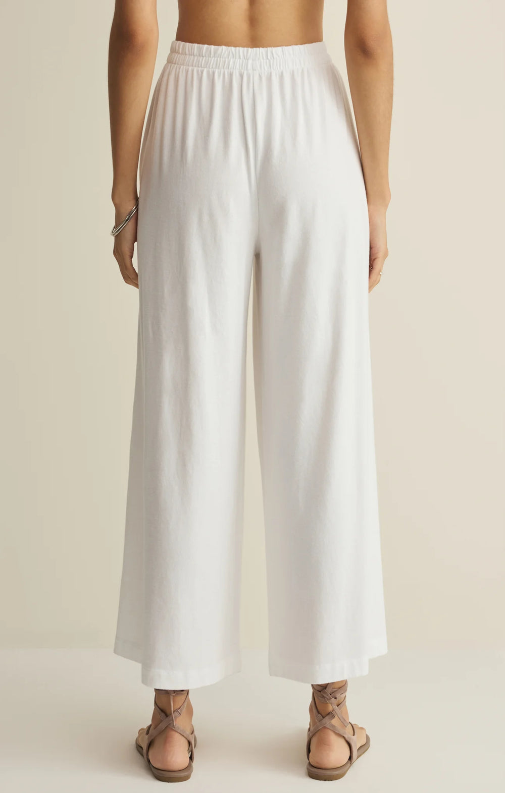 Z Supply Women's Scout Jersey Pant - White - Sun Diego Boardshop