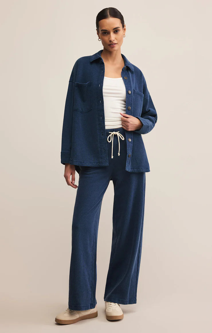 Z-Supply Hunter Knit Denim Pant - Indigo