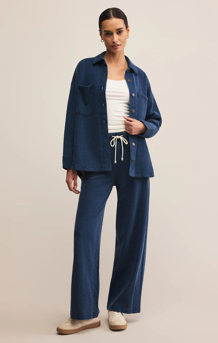 Z-Supply Hunter Knit Denim Pant - Indigo