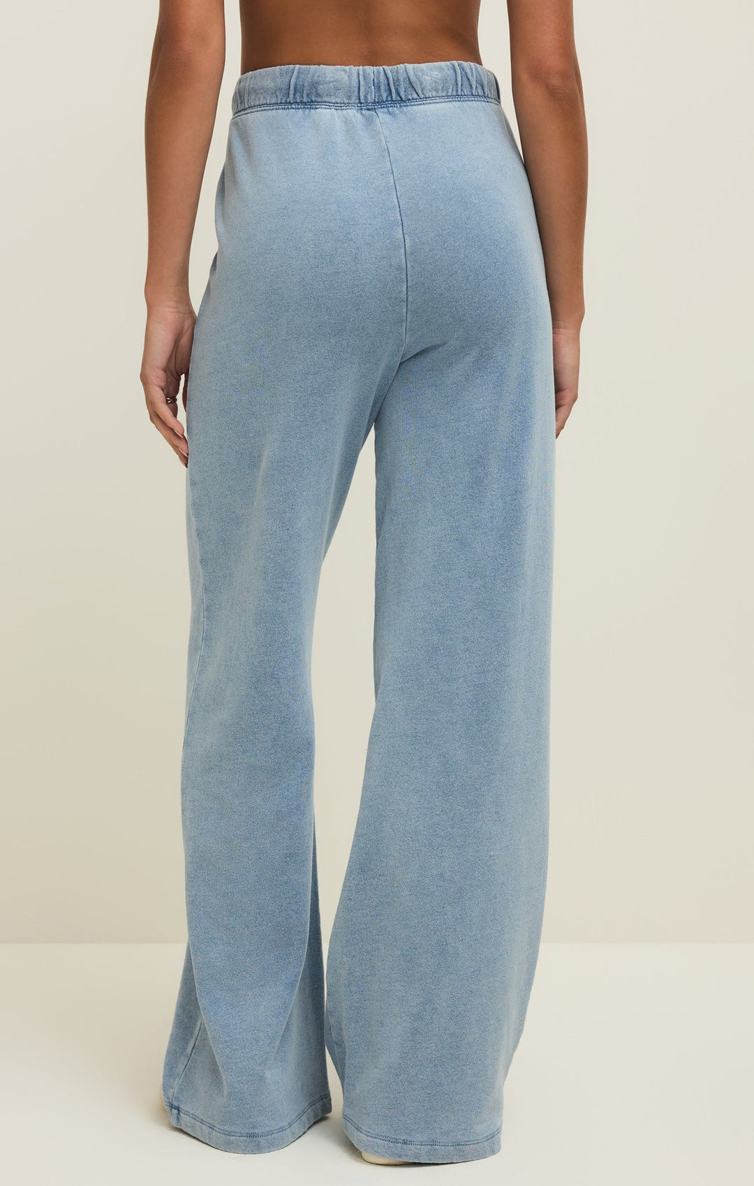 Z-Supply Women's Hunter Knit Denim Pant - Ocean Air Indigo - Sun Diego Boardshop