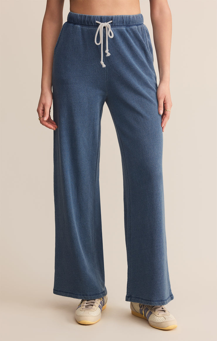 Z-Supply Hunter Knit Denim Pant - Vintage Indigo - Sun Diego Boardshop