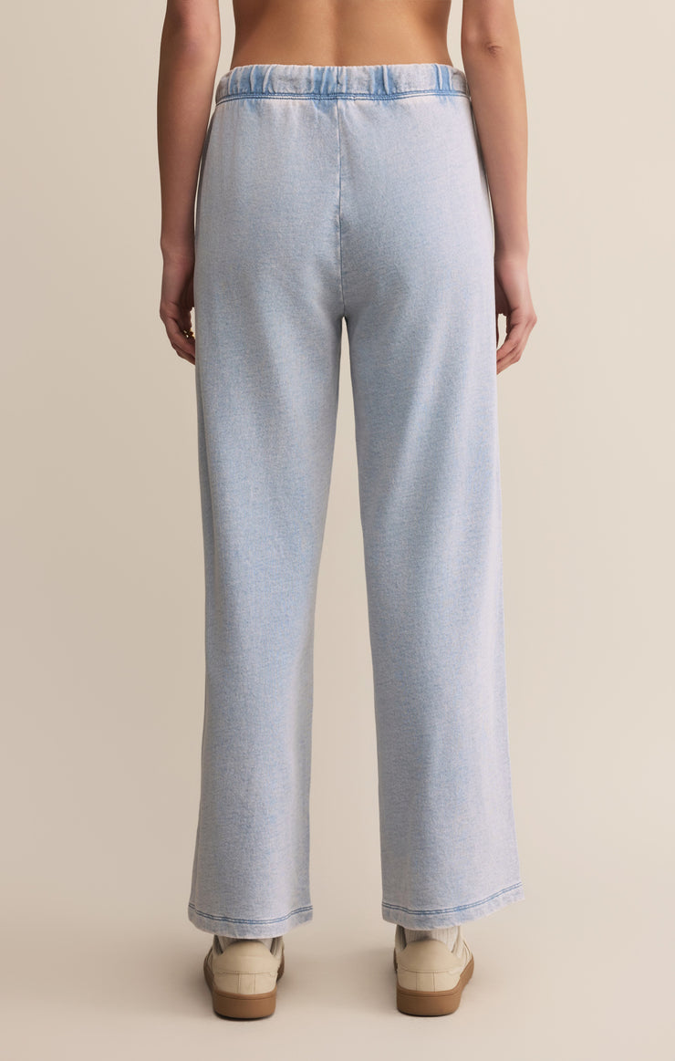 Z-Supply Hunter Knit Denim Pant - Washed Indigo - Sun Diego Boardshop