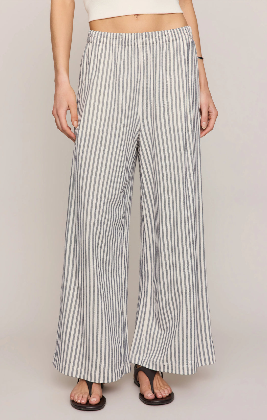 Z-Supply Women's Scout Knit Striped Pant - Eclipse