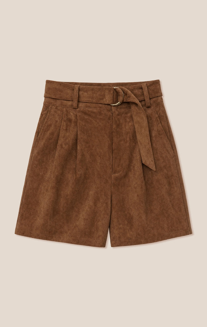 Z-Supply Women's Ivory Suede Short - Saddle Suede - Sun Diego Boardshop