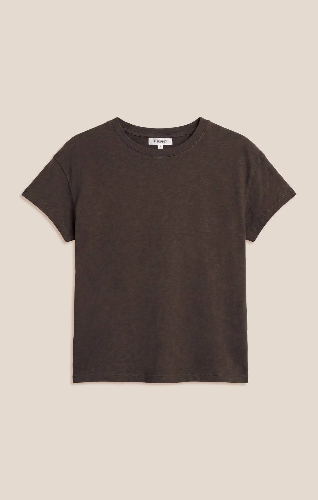Z-Supply Women's Modern Slub Tee - Cocoa Bean - Sun Diego Boardshop