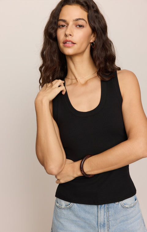 Z-Supply Women's Sirena Rib Tank - Black